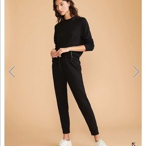NWT Lou & Grey Sweatpants Black/Large